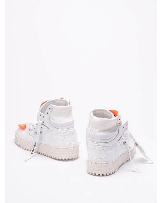 `3.0 Off Court Calf Leather` Sneakers di Off-White c/o Virgil Abloh in White