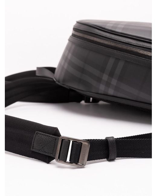 Burberry Black Zip Backpack for men