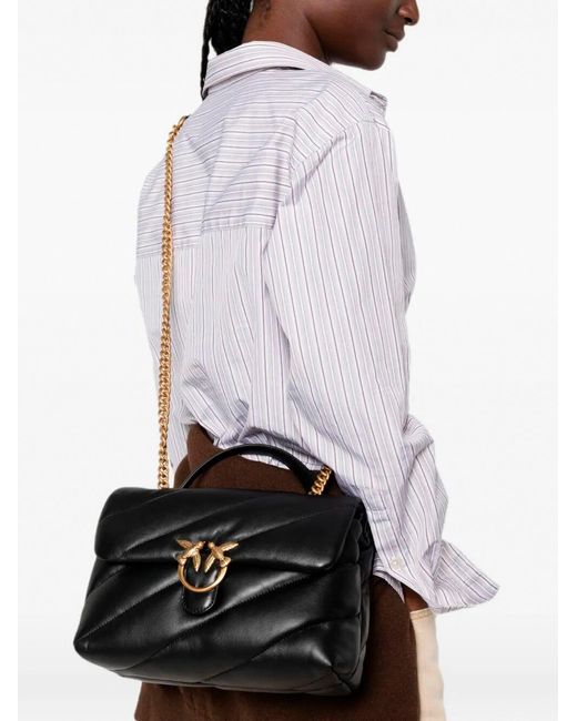 Pinko Black Love Puff Classic Small Bag
