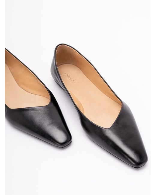 Marsèll White 'Cazzuola' Ballerinas