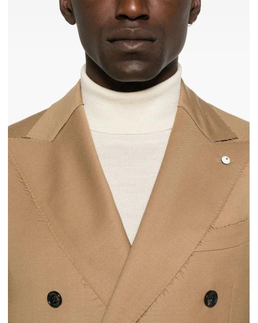 L.b.m. 1911 Natural Double Breasted Jacket for men