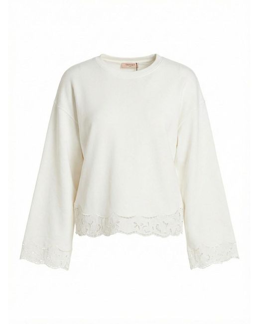 Twinset White Sweater
