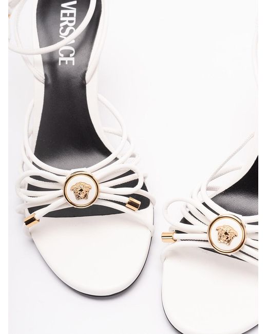 Versace White Sandals