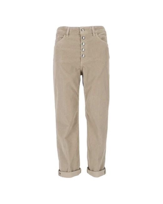 Dondup Natural 'Koons' Loose 5-Pocket Jeans