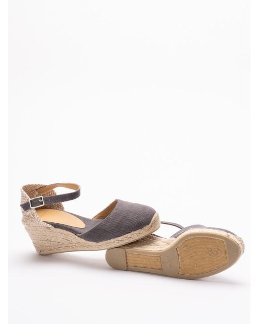 Castaner White 'Carol/6/002' Wedge Espadrilles