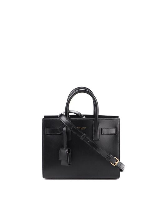 Saint Laurent Black 'Sac De Jour' Nano Bag