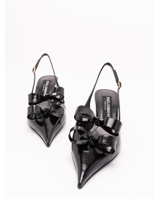 Dolce & Gabbana White Slingback