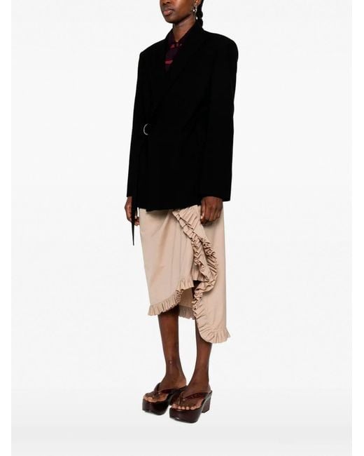 Loewe Black Draped Jacket