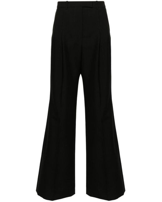 Givenchy Black High-Waist Palazzo Trousers