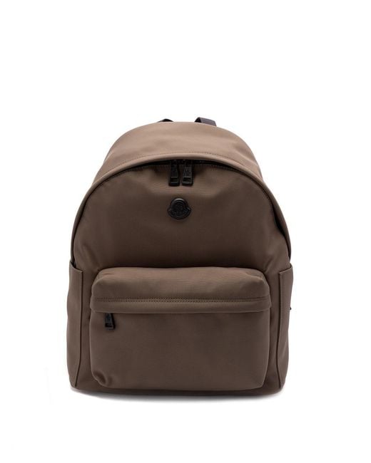 Moncler Brown 'New Pierrick' Backpack for men
