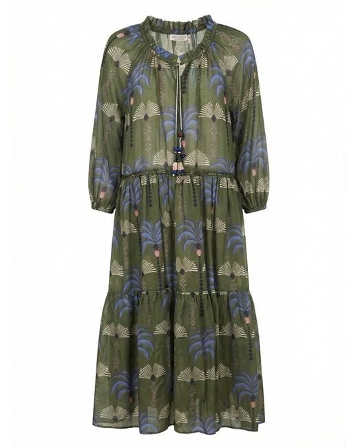Anjuna Green Kaftan