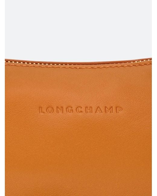 Longchamp Brown 'Looong' Large Shoulder Bag