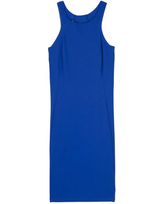 Patrizia Pepe Blue Sleeveless Mini Dress