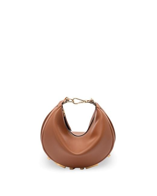 Fendi White 'Graphy' Mini Bag