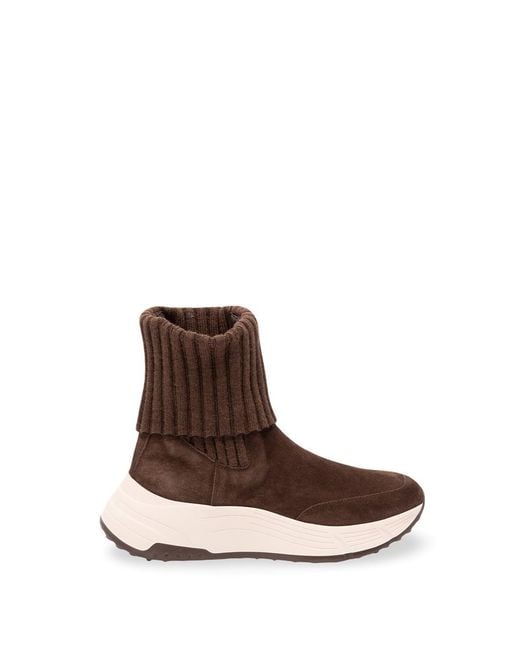 Hogan Brown H669 Boots