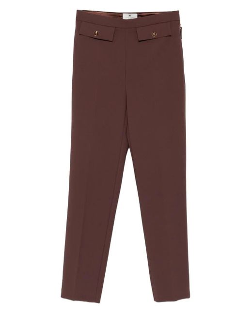 Elisabetta Franchi Brown Pants