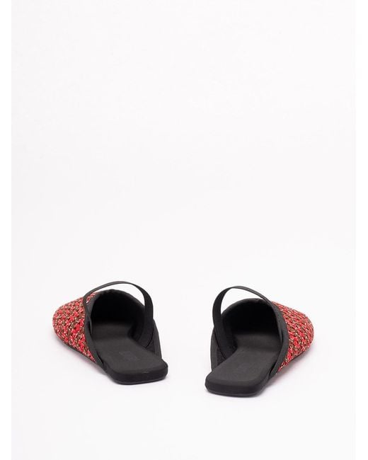 FLOWZE Red Mules