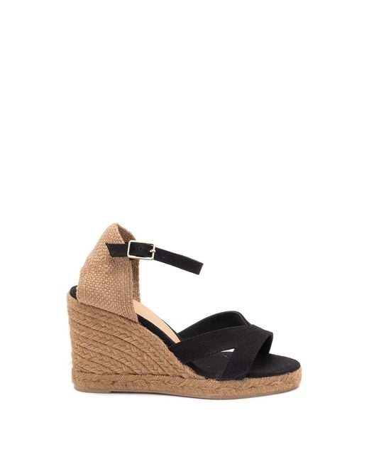 Castaner Black 'Bruna T/8/001' Espadrilles