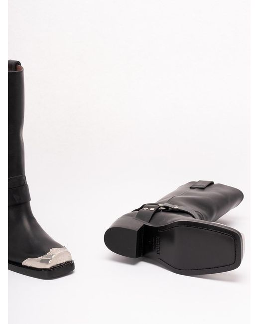 Paris Texas Black 'Roxy' Boots