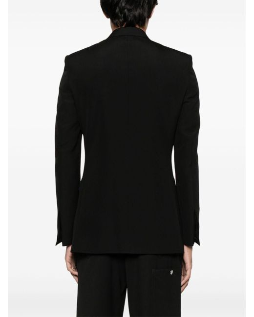 Givenchy Black Single Breasted Jacket for men
