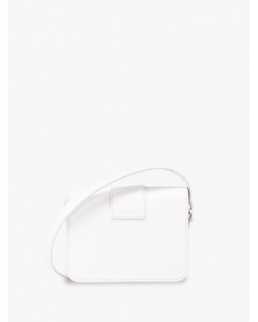 `Box-Trot Colors` Small Crossbody Bag di Longchamp in White