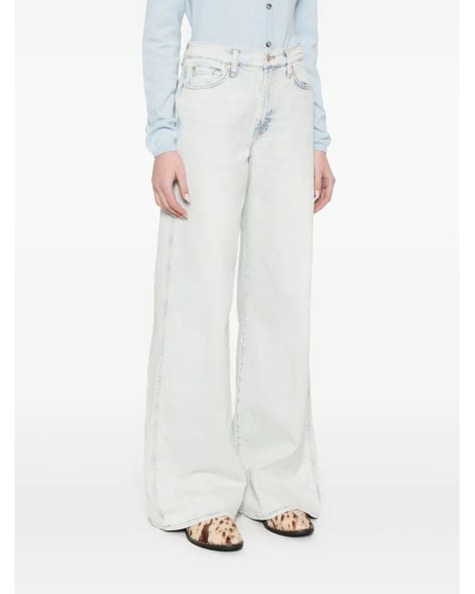 7 For All Mankind White Lotta Jeans