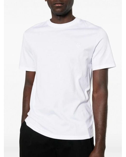 Jacob Cohen White Crew-Neck T-Shirt for men