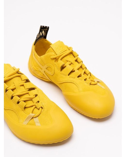 Loewe Yellow 'Grip' Sneakers