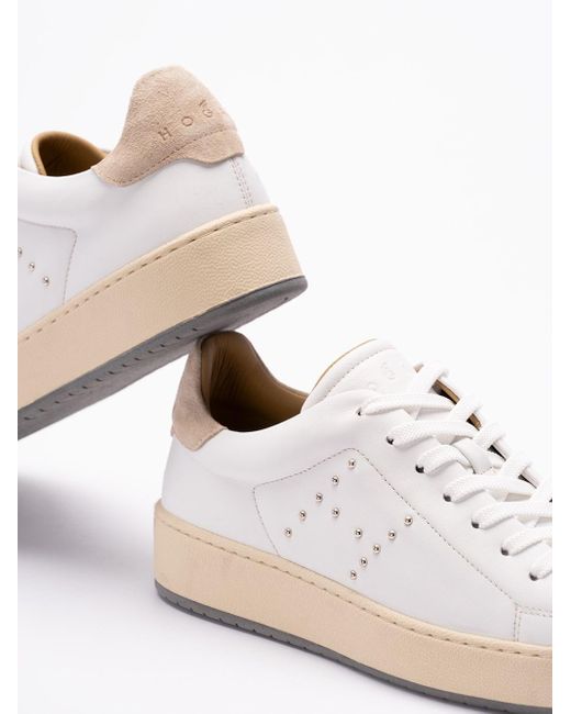 Hogan White `H672` Sneakers