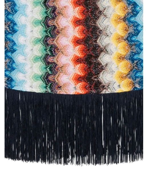 Missoni Blue 'Wrap' Scarf