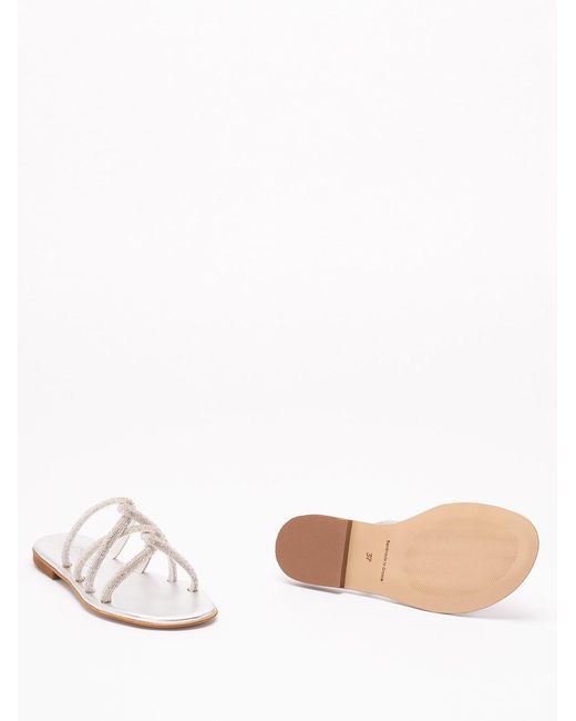 Kima White Sandals
