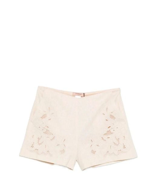 Twinset Natural Shorts