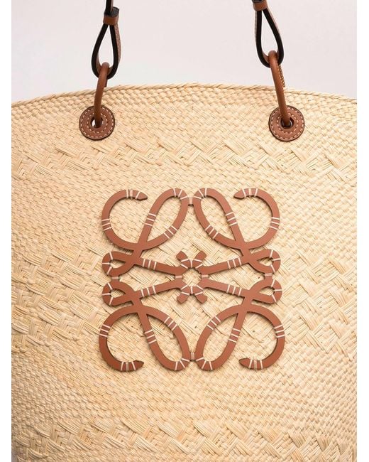 Loewe Natural Paula's Ibiza 'Anagram' Large Basket Bag