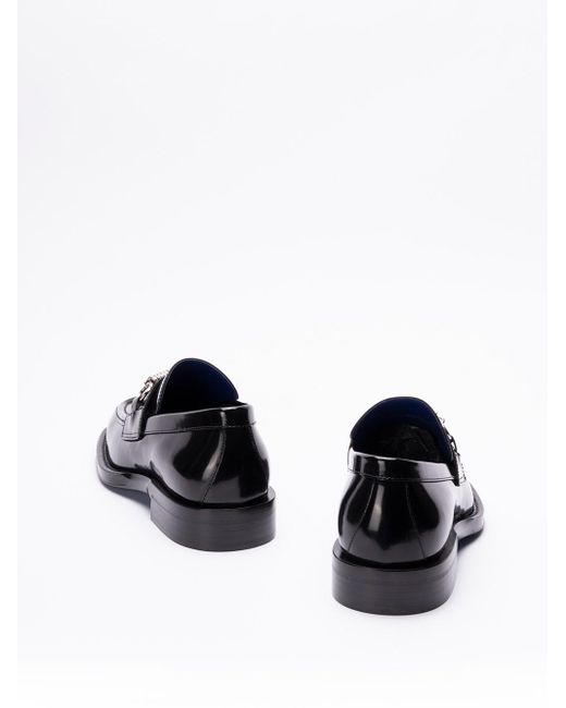 `Barbed` Loafers di Burberry in Black da Uomo