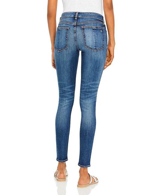 Rag \u0026 Bone Cotton Cate Mid Rise Skinny 