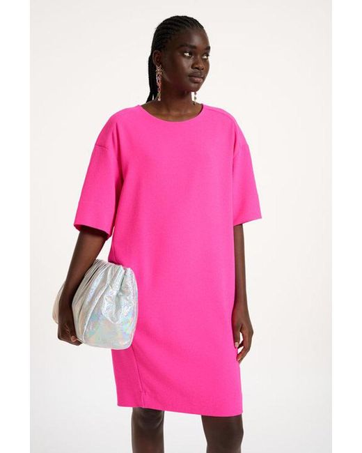 Essentiel Antwerp Dab Dress in Pink Lyst
