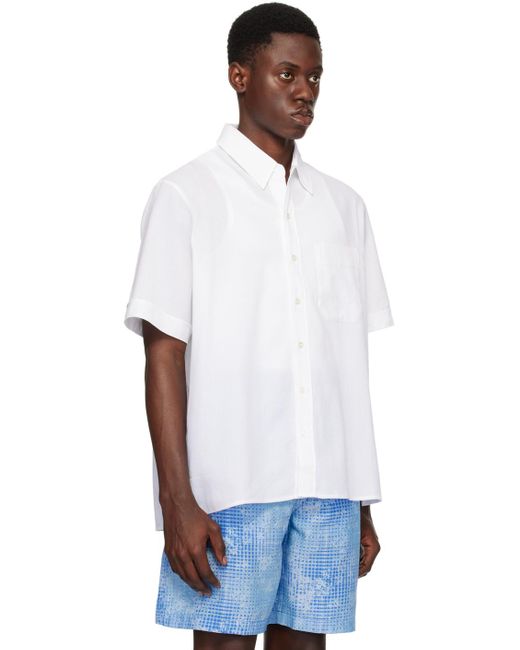 CDLP White Tennis-Tail Shirt for men