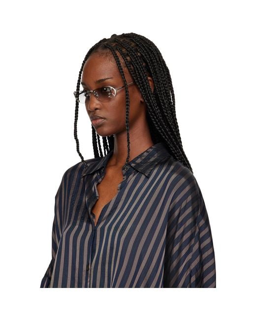 Prada Black Pr C57S Sunglasses for men