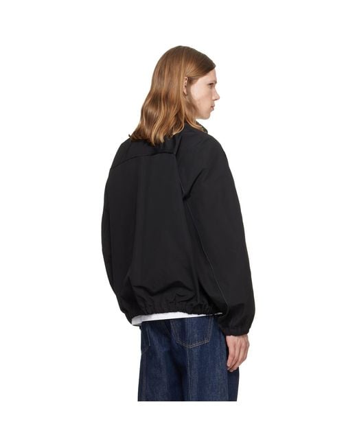 Helmut Lang Black Track Jacket for men