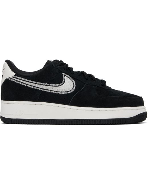 Nike Black Air Force 1 '07 Lv8 Sneakers for men