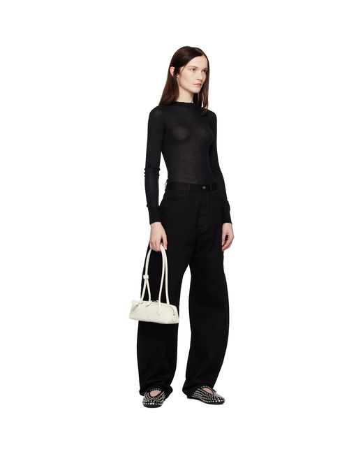 Alaïa White Off- 'Le Teckel' Small Bag