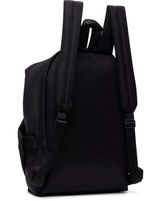 Côte&Ciel Black Sava Sleek Nylon Backpack for men
