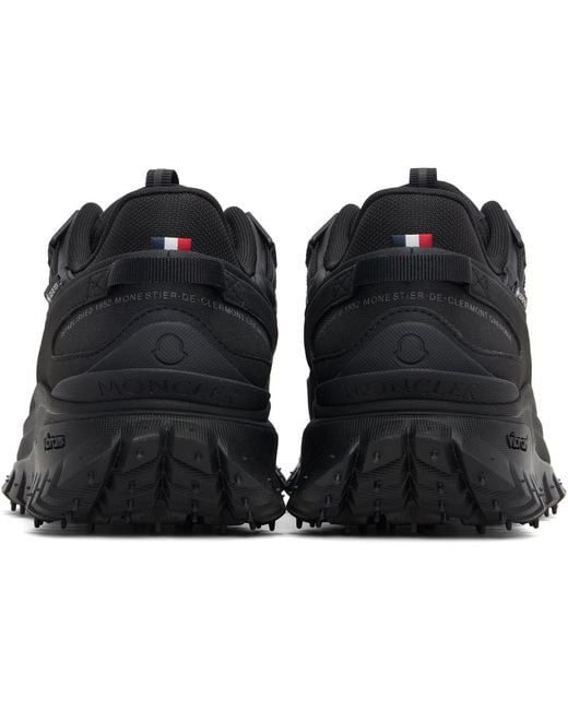 Moncler Black Trailgrip Gtx Trainers Sneakers for men