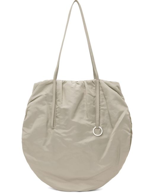 Low Classic Natural Shirring String Shoulder Bag