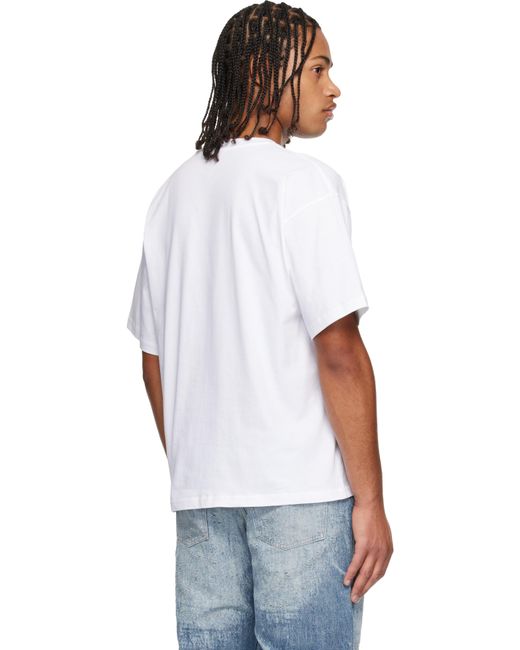 DIESEL White T-Boxt-T21 T-Shirt for men