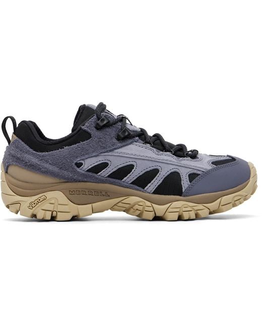 Merrell Blue Moab Mesa Luxe Se Sneakers for men
