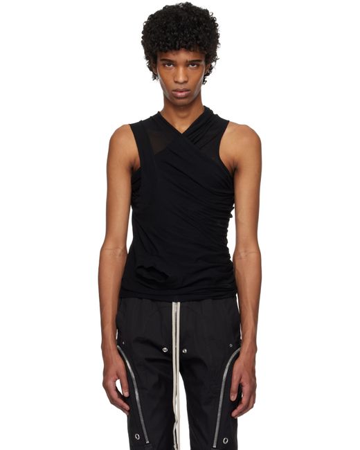 【RICK OWENS】ブラック Hollywood Banana トップス メンズ Rick Owens ブラック Hollywood Banana トップス