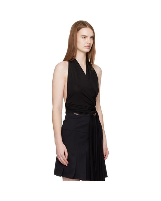 AYA MUSE Black Aelir Top