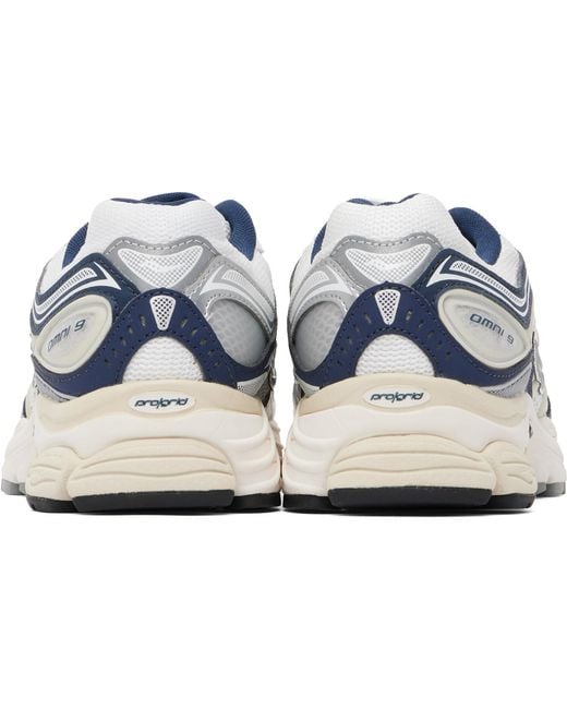 Saucony Black Progrid Omni 9 Sneakers for men
