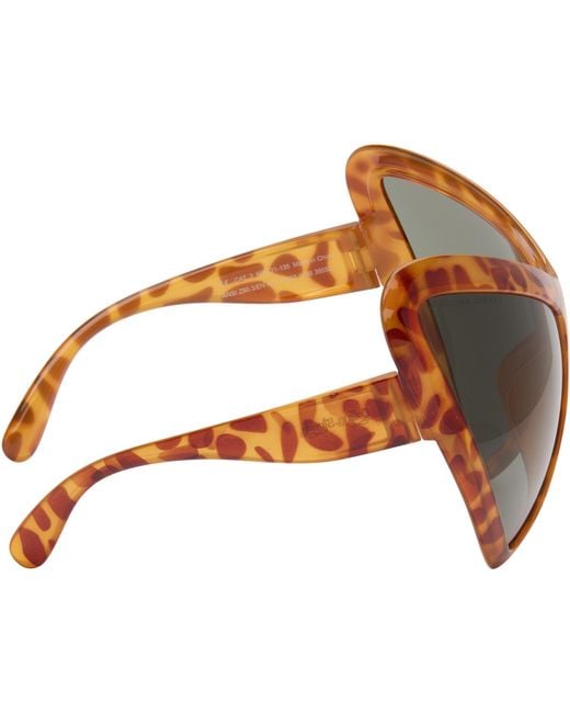 Collina Strada Pink Tan Mariposa Sunglasses